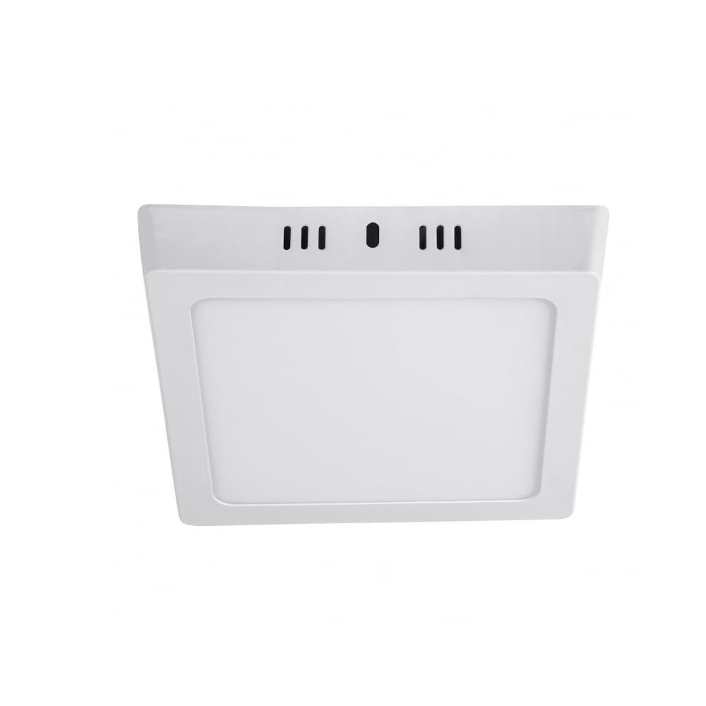 Luminario cuadrado blanco LED 12 W Volteck PLA-211L - Imagen 1