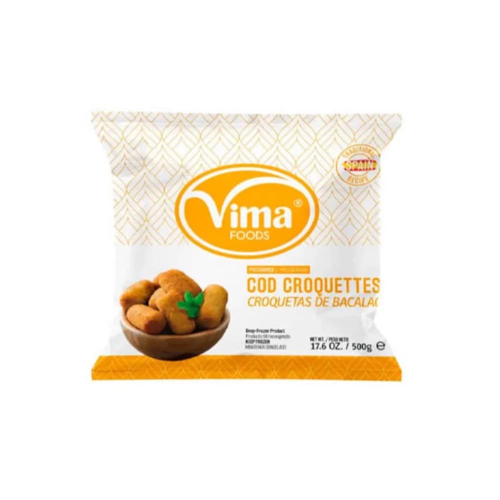 Croquetas de bacalao Vima Foods (500 g / 1.1 lb) - Imagen 1
