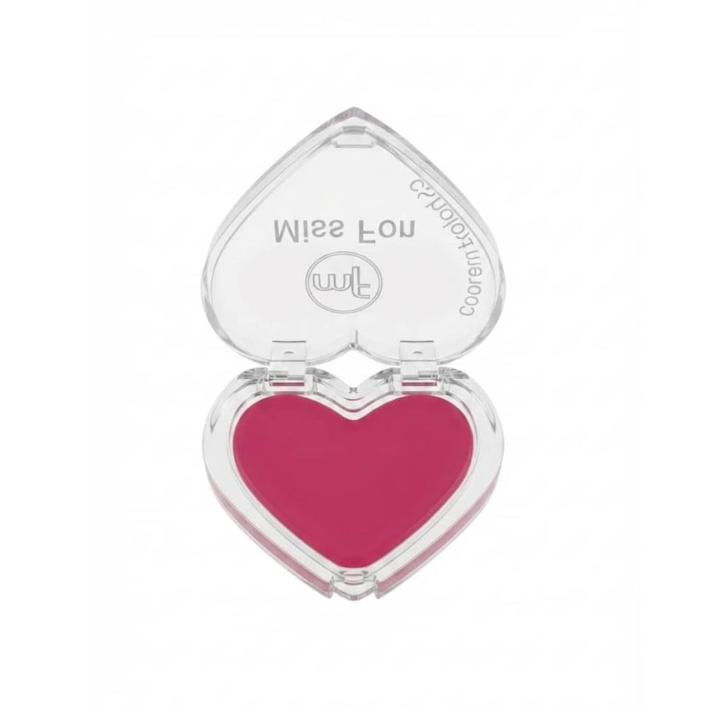 Rubor mágico rosado en forma de corazón en crema Miss Fon (18 g) - Imagen 1