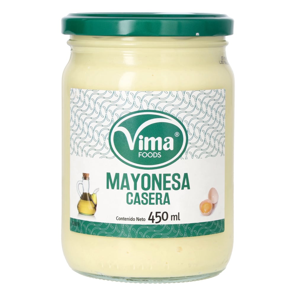 Mayonesa casera Vima Foods (450 ml) - Imagen 1