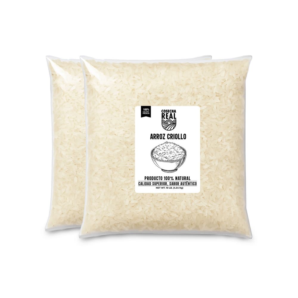 Arroz criollo Cosecha Real (2 x 4.54 kg / 10 lb) - Imagen 1