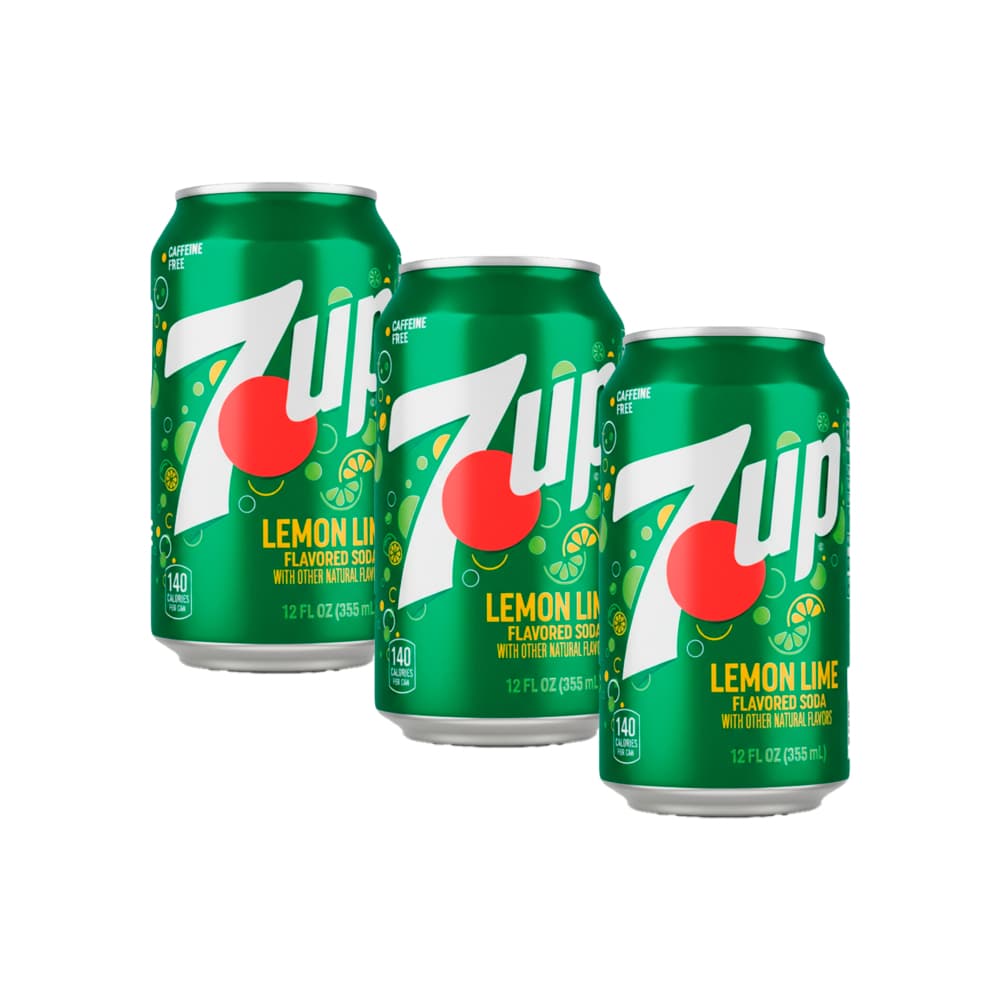 Refresco lima limón 7UP (3x 355 ml) - Imagen 1