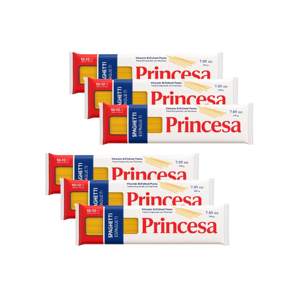 Combo de espaguetis (6 x 200 g) - Imagen 1
