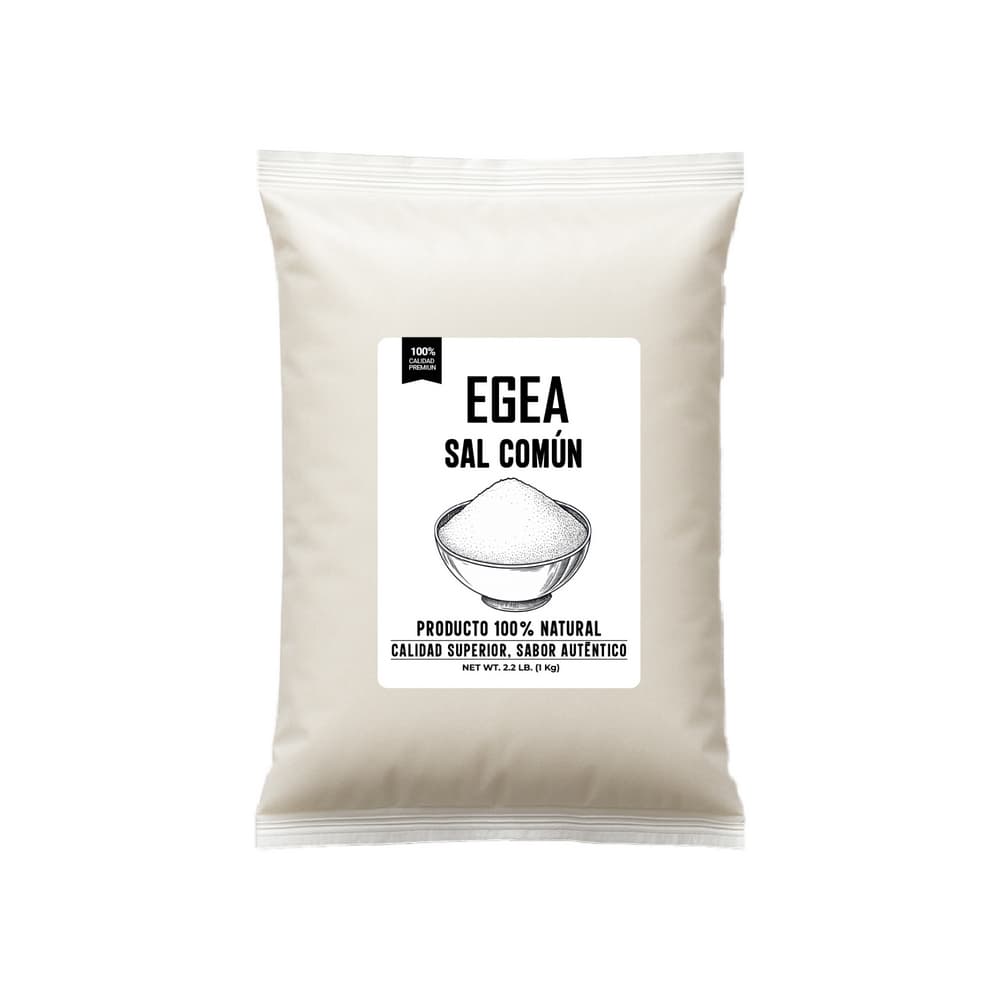 Sal común EGEA (1 kg / 2.2 lb) - Imagen 1