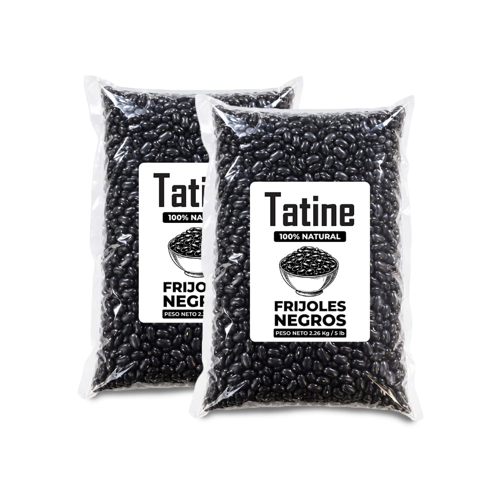 Frijoles negros Tatine (2 x 2.26 kg / 5 lb) - Imagen 1