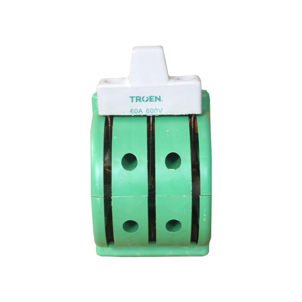 Interruptor tipo cuchilla de 3 fases y 2 polos 60 A Troen - Imagen 1