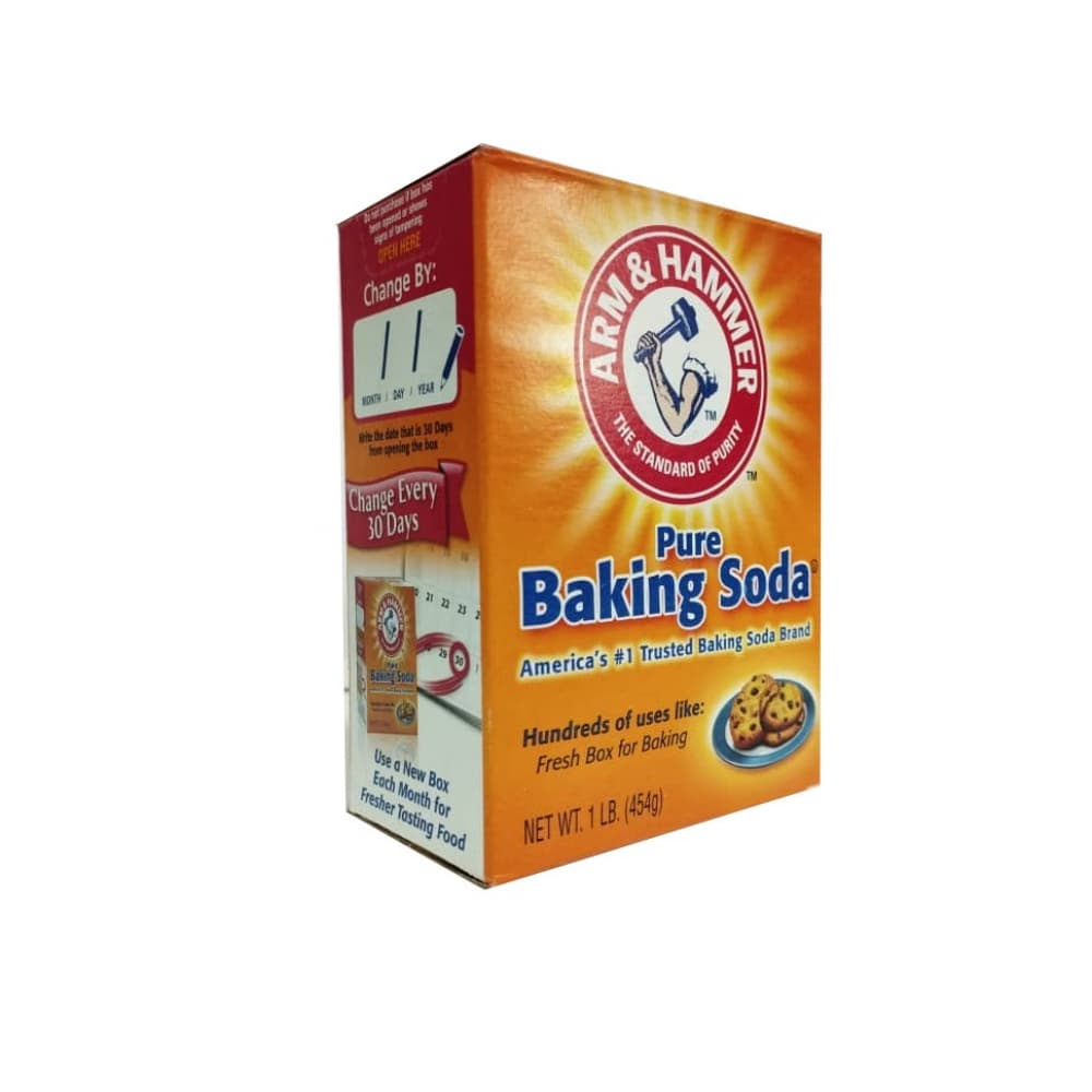 Bicarbonato de sodio Arm & Hammer (454 g / 1 lb) - Imagen 1