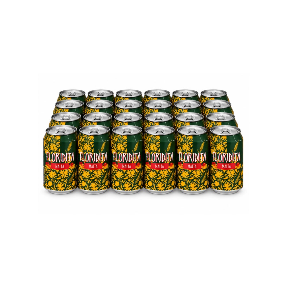 Malta Floridita (24 x 330 ml) - Imagen 1