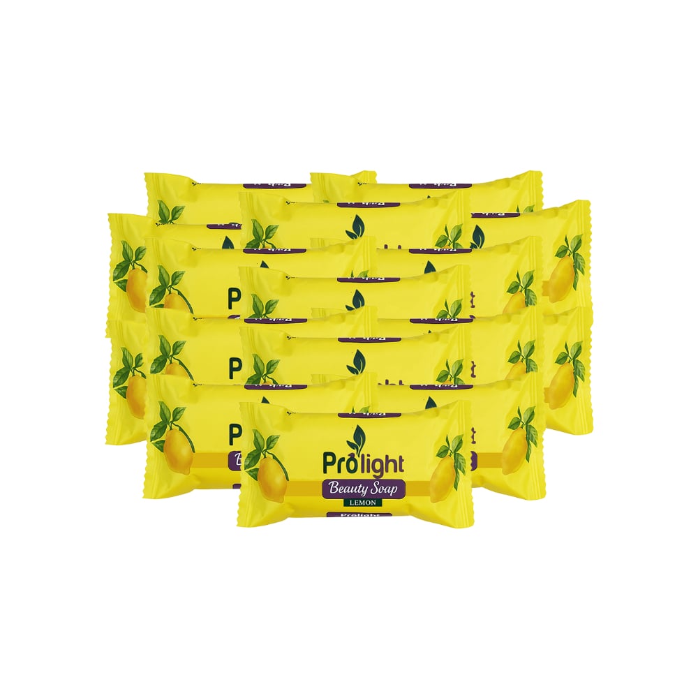 Jabón de belleza con fragancia a limón Prolight (16 x 100 g / 3.52 oz) - Imagen 1
