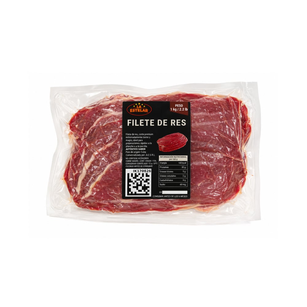 Filete de res La Estelar (1 kg / 2.2 lb) - Imagen 1