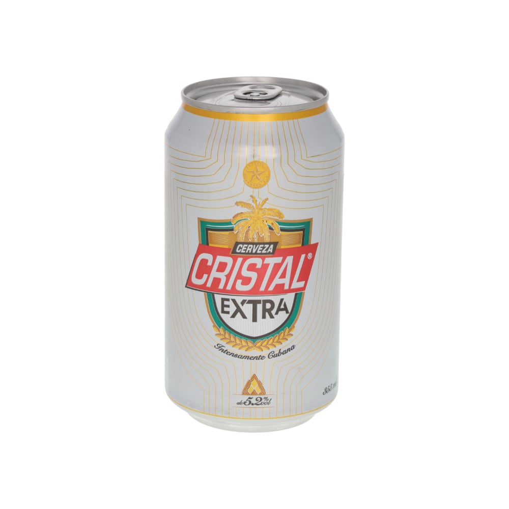 Cerveza en lata Cristal Extra (355 ml) - Imagen 1