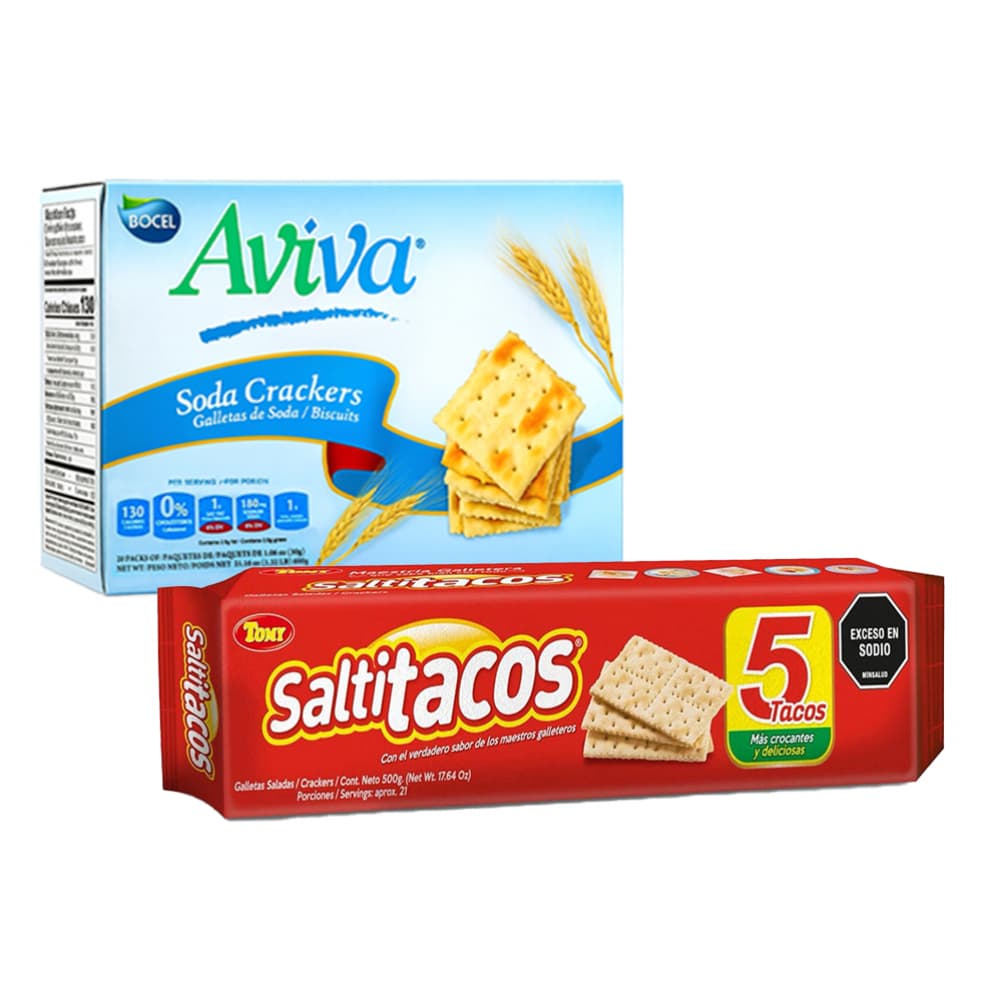 Combo de galletas de soda - Imagen 1