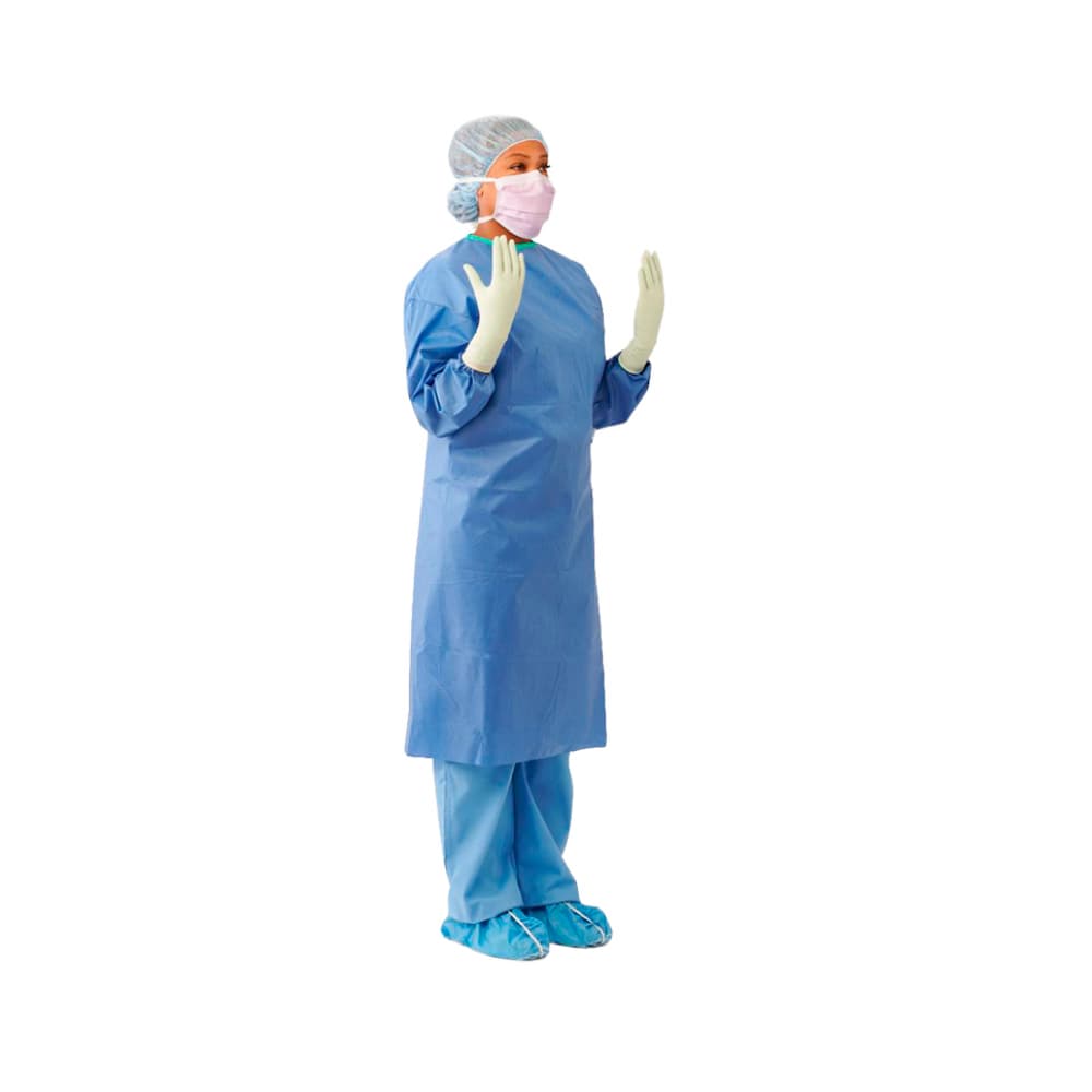 Bata quirúrgica desechable (Talla: L) - Imagen 1
