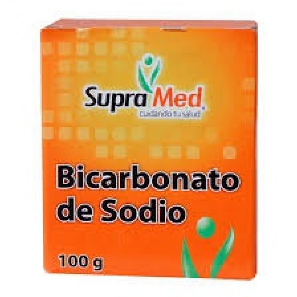 Bicarbonato de sodio SupraMed (100 g / 3.53 oz) - Imagen 1