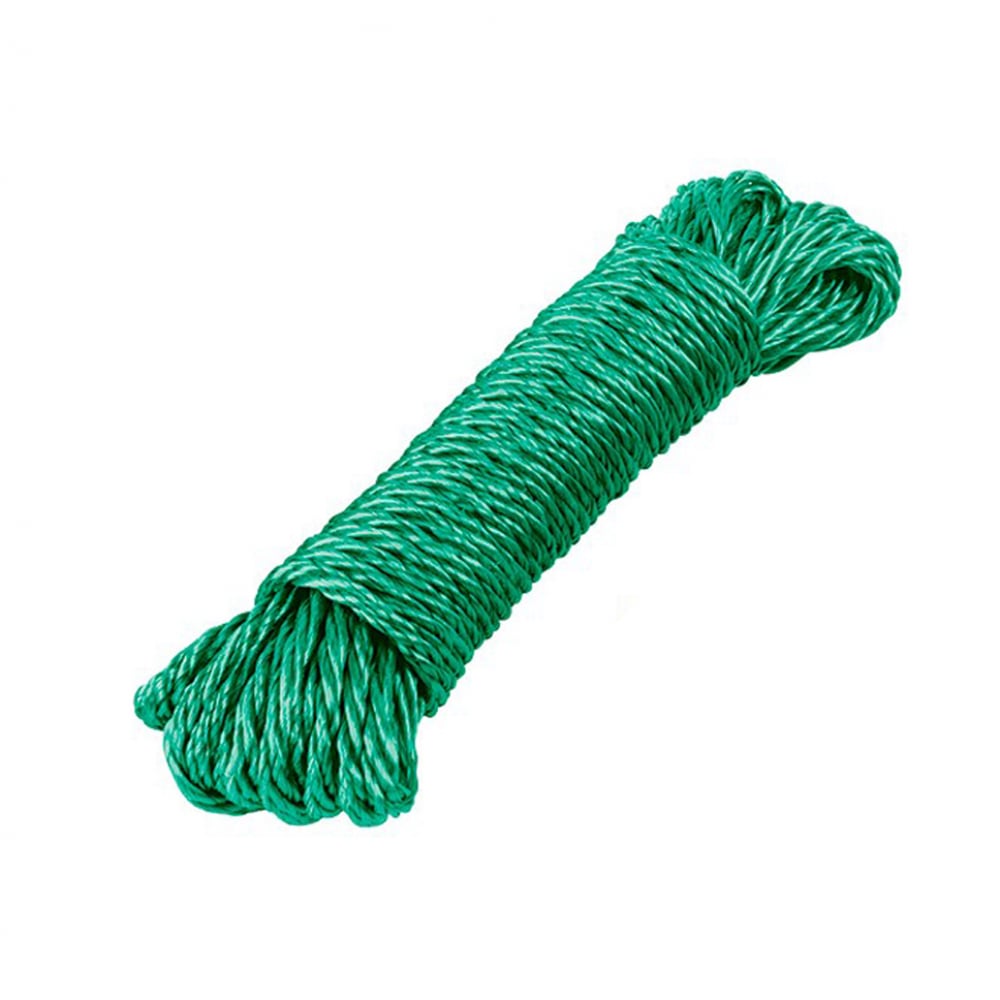 Lazo para tendedero de 10 m de largo color verde Klintek - Imagen 1