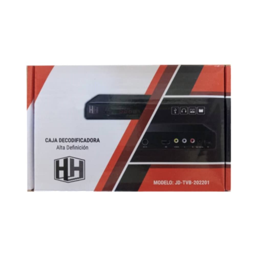 Caja decodificadora HD HH JD-TVB-202201 - Imagen 1