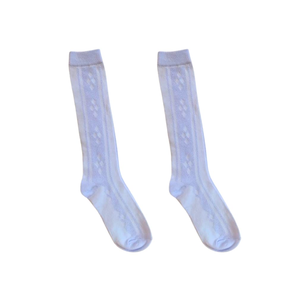 Par de medias blancas para niños y niñas Torbex - Imagen 1