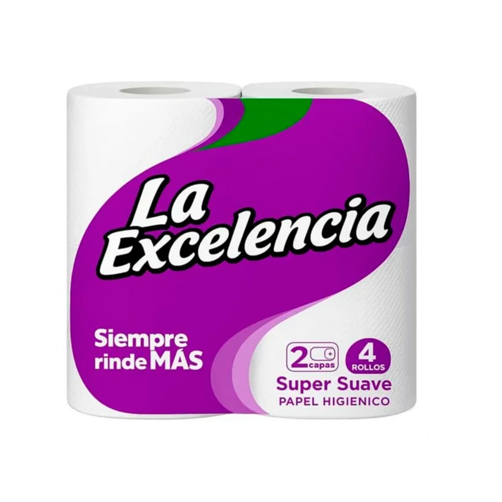 Papel higiénico La Excelencia (4 U) - Imagen 1
