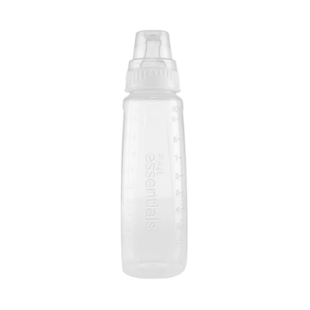 Biberón de silicona transparente de flujo lento First Essentials (270 ml / 9 oz) - Imagen 1