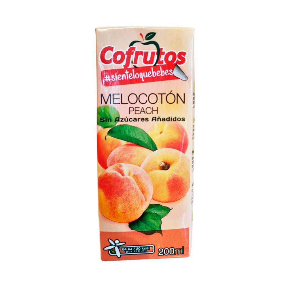 Néctar de melocotón Cofrutos (200 ml) - Imagen 1