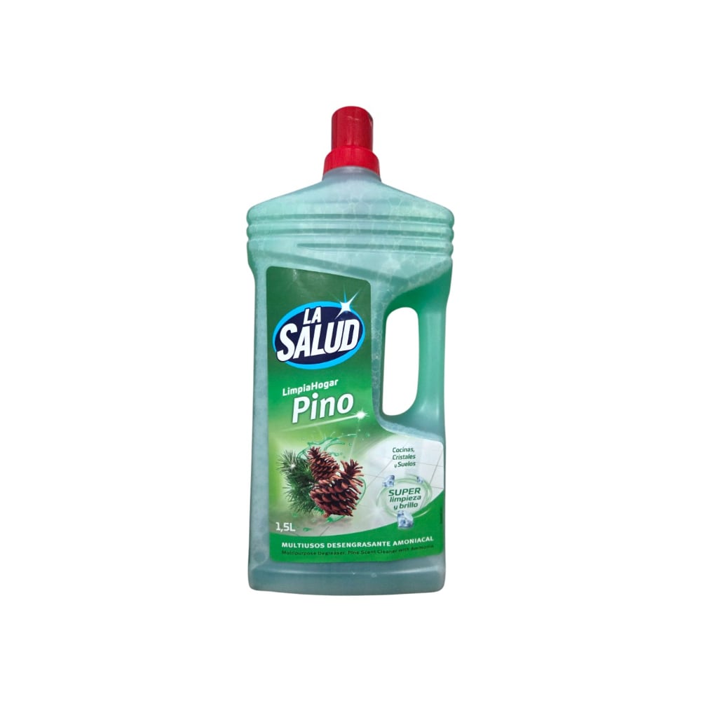 Limpiador multiusos desengrasante amoniacal pino La Salud (1.5 L / 50.7 fl. oz.) - Imagen 1
