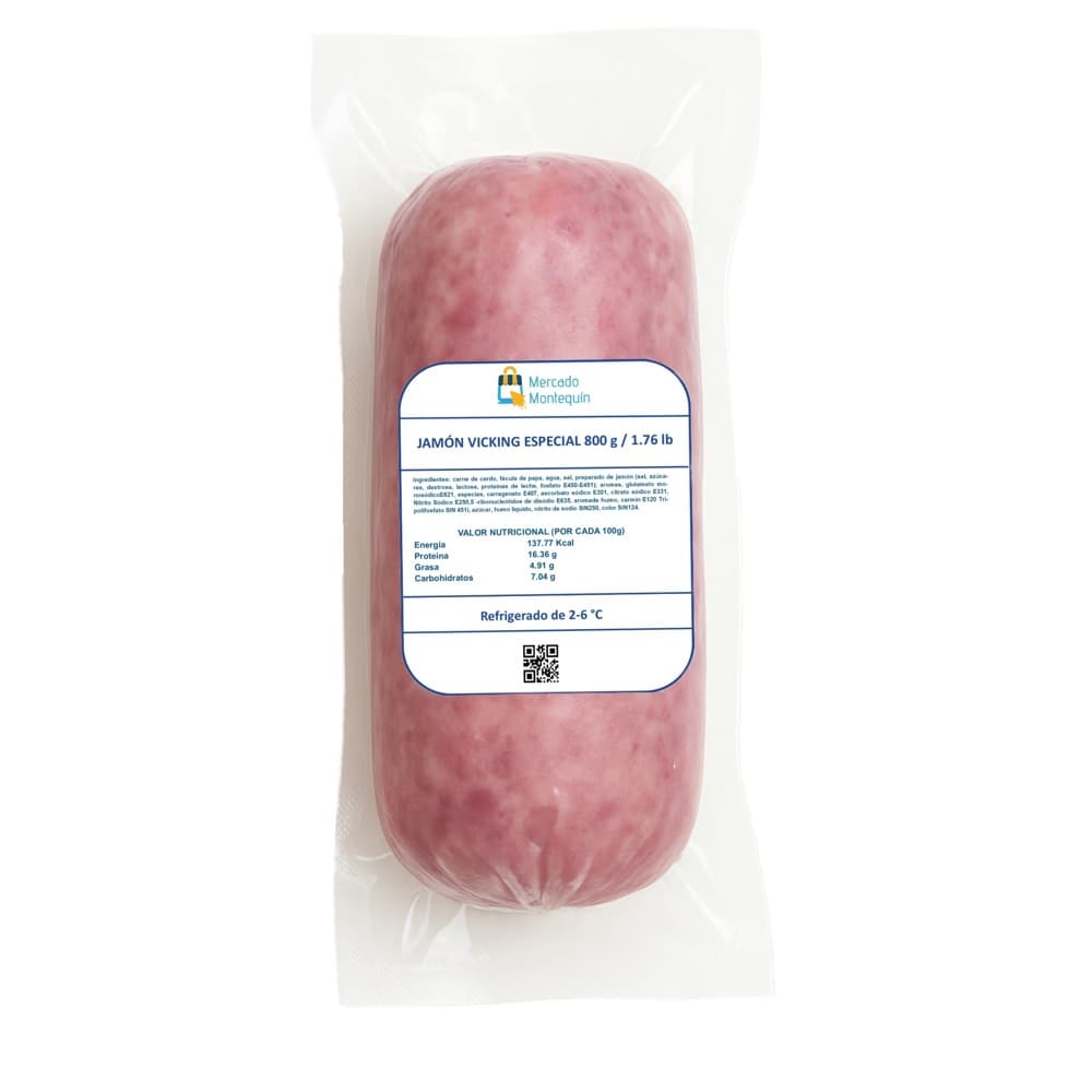 Jamón vicking especial Montequín (800 g / 1.76 lb) - Imagen 1