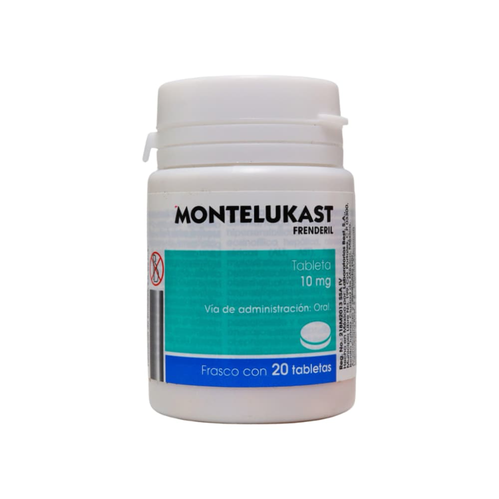 Montelukast 10 mg Best (20 tabletas) - Imagen 1