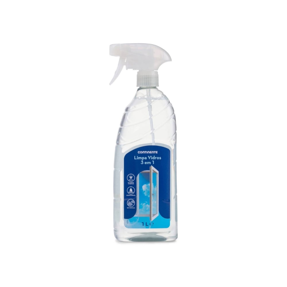 Spray limpiacristales 3 en 1 Continente (1 L / 33.81 floz) - Imagen 1