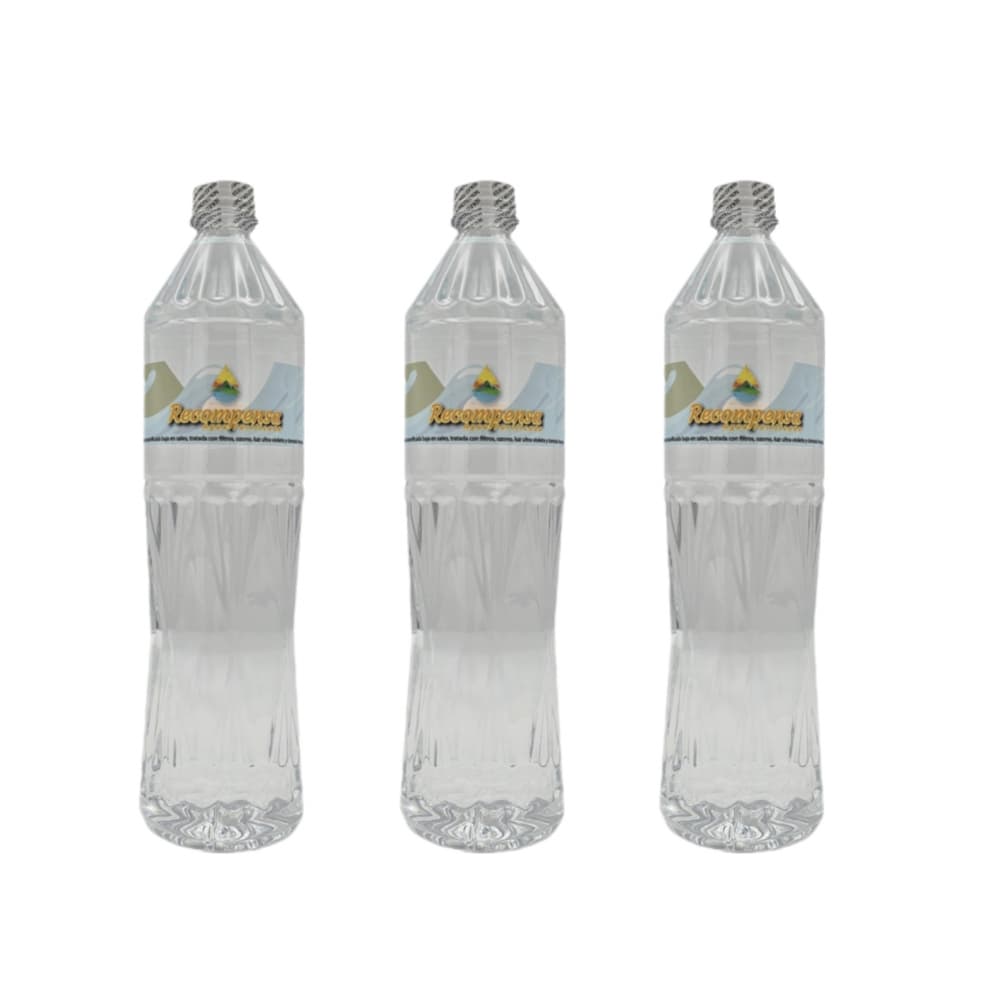 Agua purificada (3 x 1 L) - Imagen 1