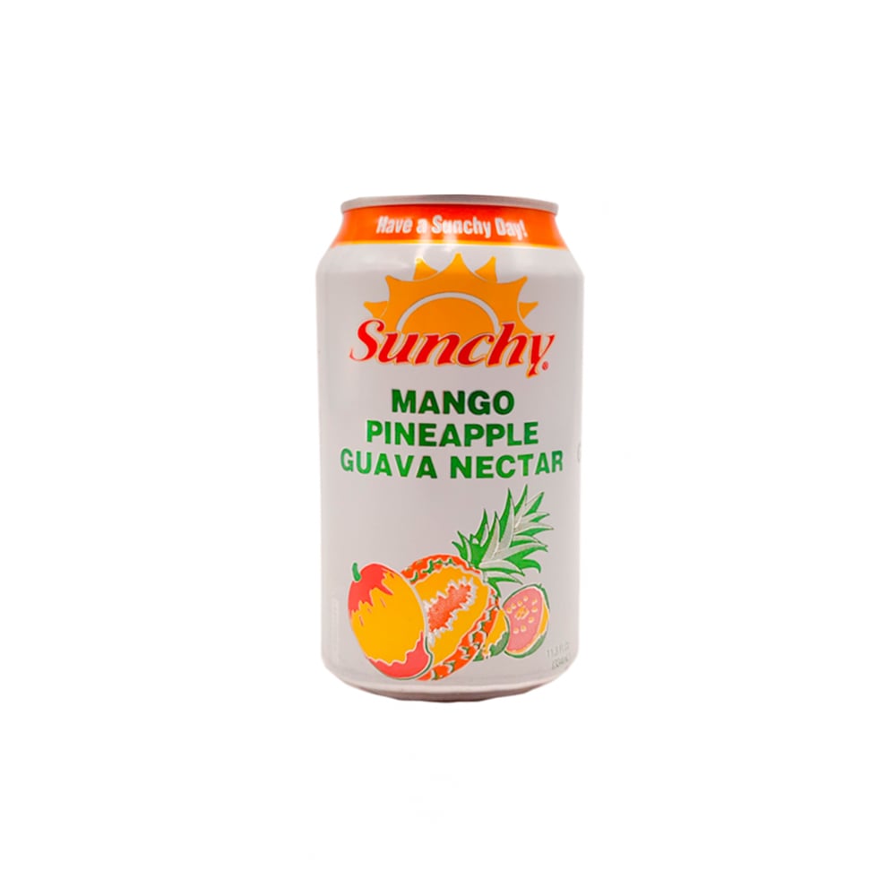 Néctar de mango piña guayaba Sunchy (334 ml / 11.3 fl oz) - Imagen 1