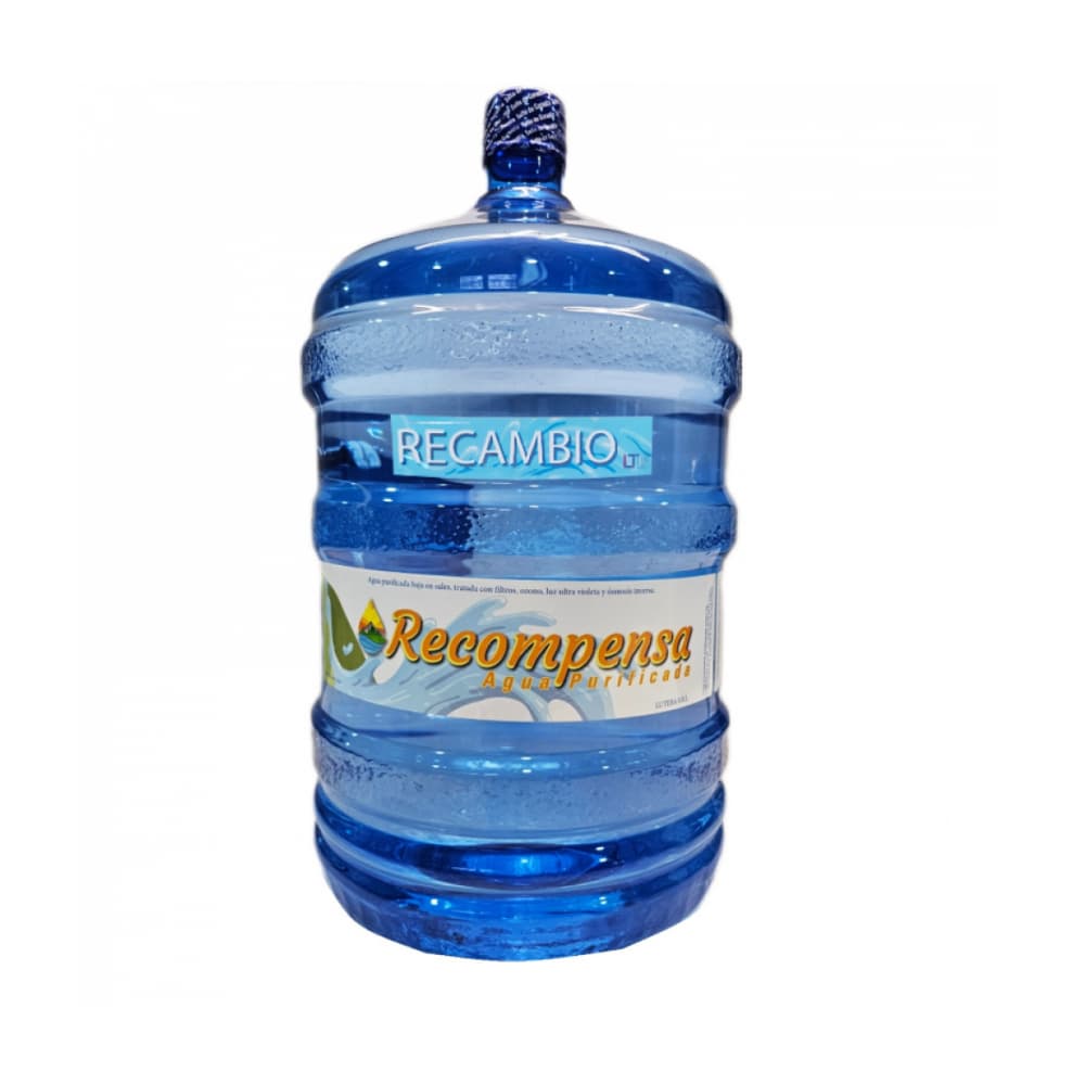 Recambio de agua purificada -no incluye el botellón- producto retornable Recompensa (20 L) - Imagen 1