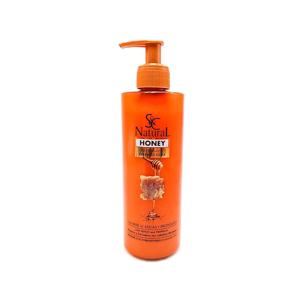 Crema para peinar Natural Honey S&C (400 ml / 13.5 oz) - Imagen 1