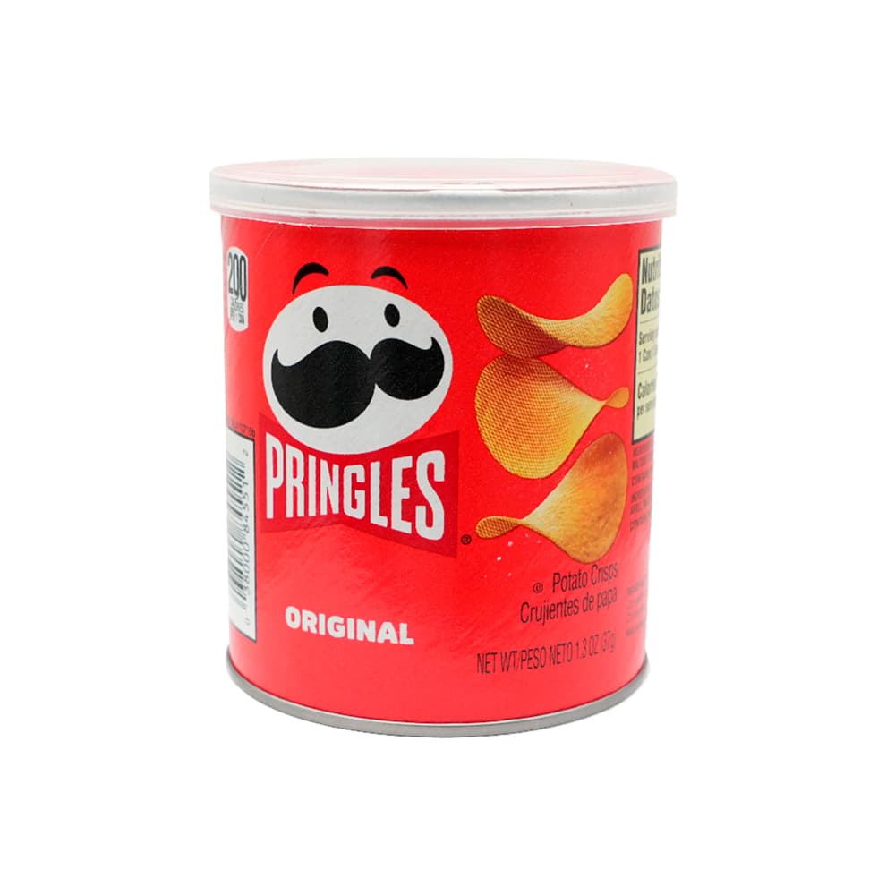 Papas sabor original Pringles (37 g / 1.3 oz) - Imagen 1