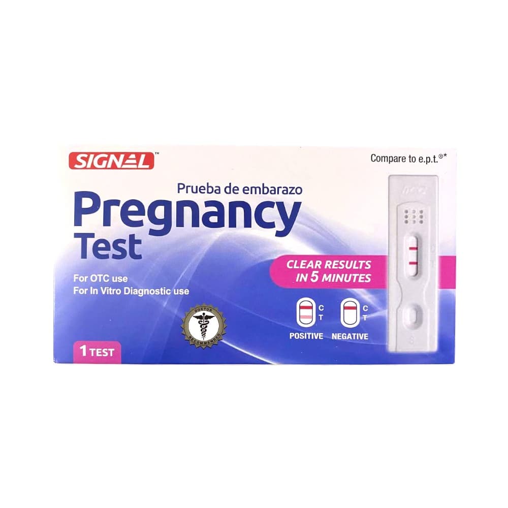 Prueba de embarazo Signal (1 U) - Imagen 1
