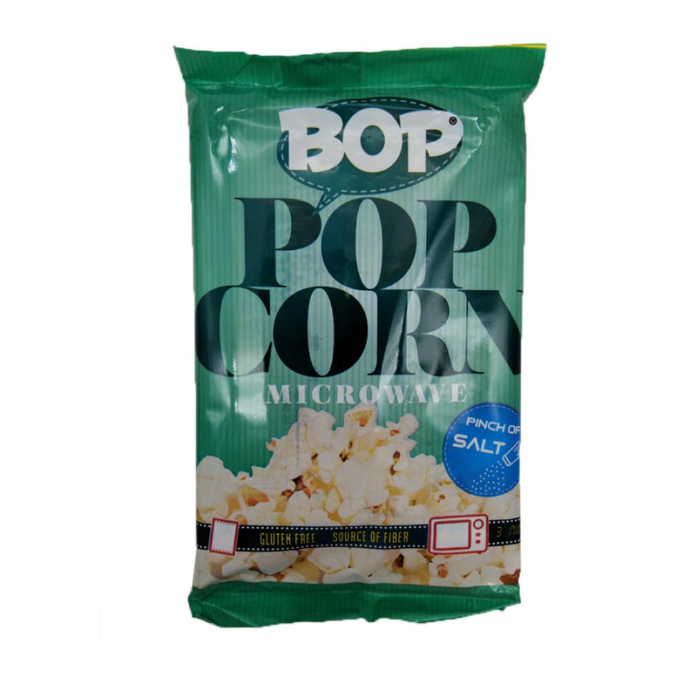 Palomitas de maíz con sal para microondas Bop (90 g /3.17 oz) - Imagen 1