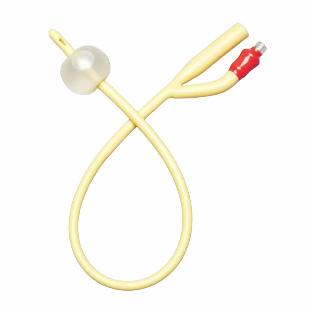 Catéter de Foley 2 vías de látex con recubrimiento elastomérico de silicona 18 fr 10 ml - Imagen 1