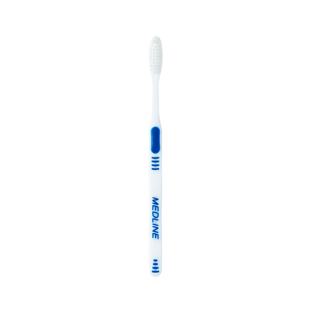 Cepillo de dientes para adultos suave Medline - Imagen 1