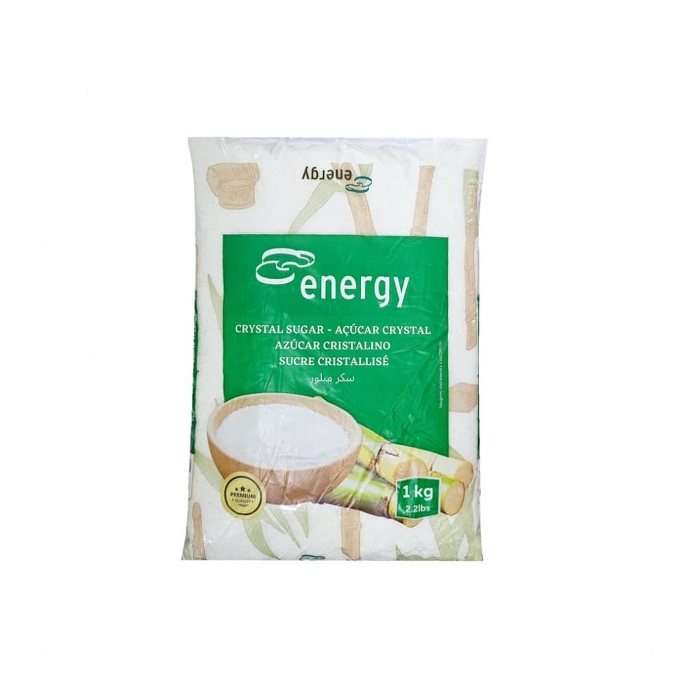 Azúcar blanca cristalina Energy (1 kg / 2.2 lb) - Imagen 1