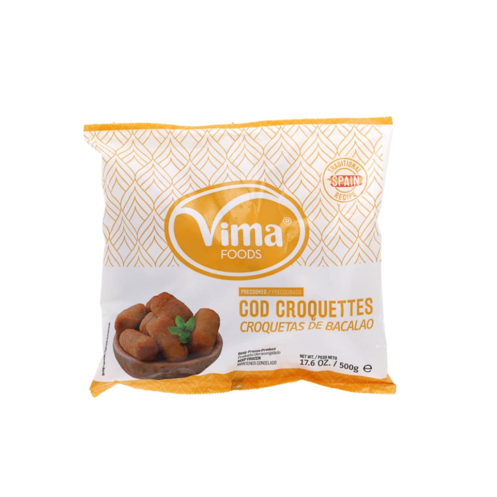 Croquetas de bacalao Vima Foods (500 g / 1.1 lb) - Imagen 1