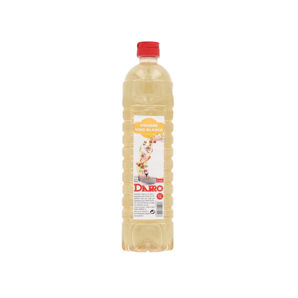 Vinagre de vino blanco Darro (1 L) - Imagen 1