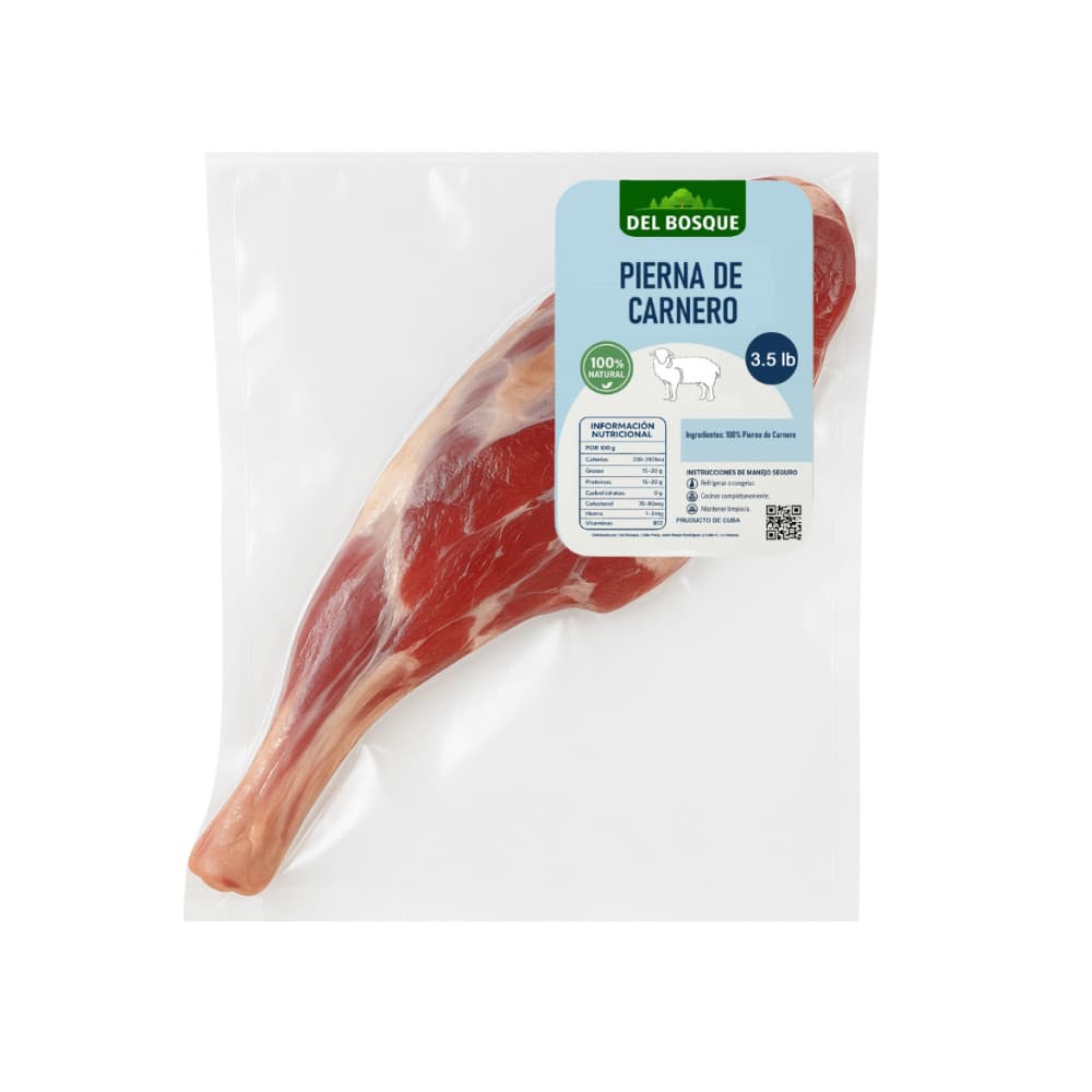 Pierna de carnero Del Bosque (1.59 kg / 3.5 lb) - Imagen 1