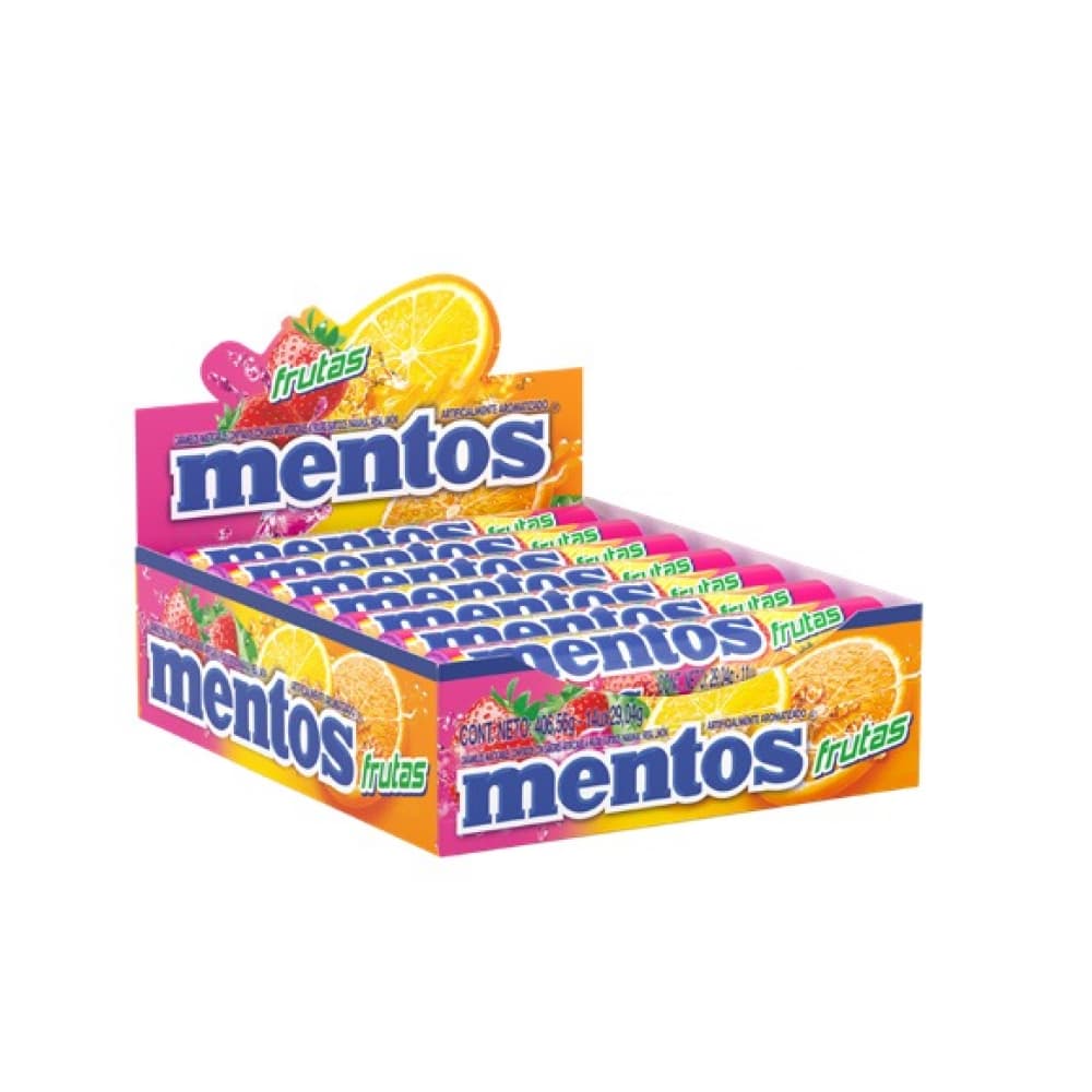Caramelo masticable sabor fruta Mentos (406.56 g / 14.34 oz) - Imagen 1