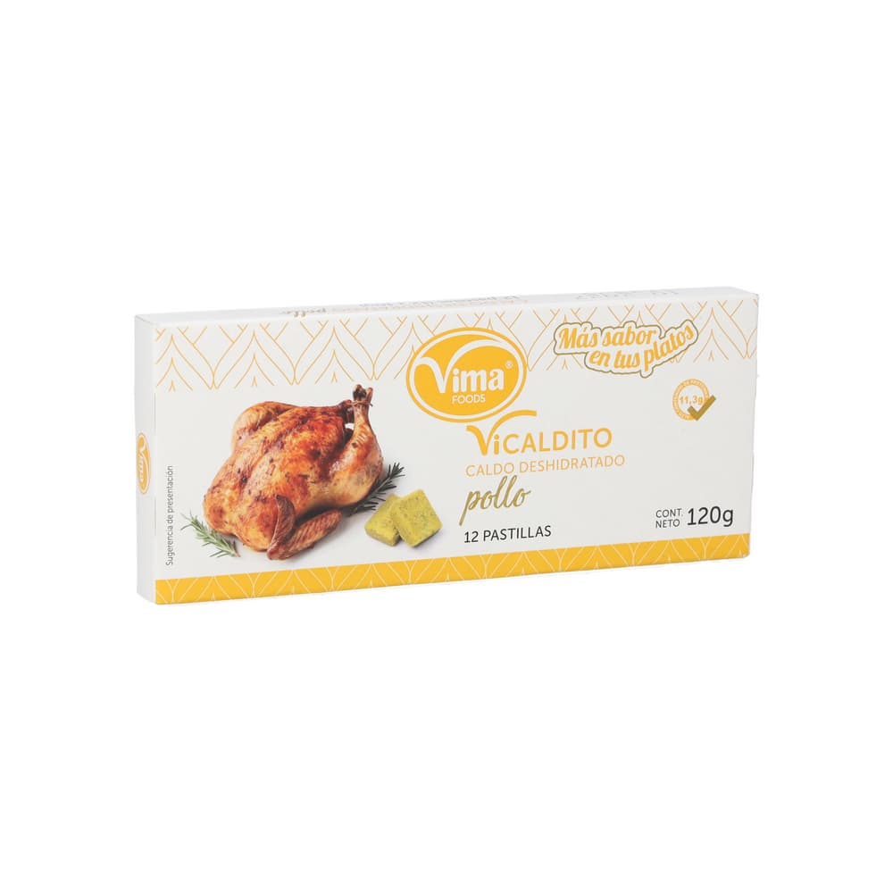 Caldo deshidratado de pollo Vima Foods (120 g / 4.23 oz) - Imagen 1