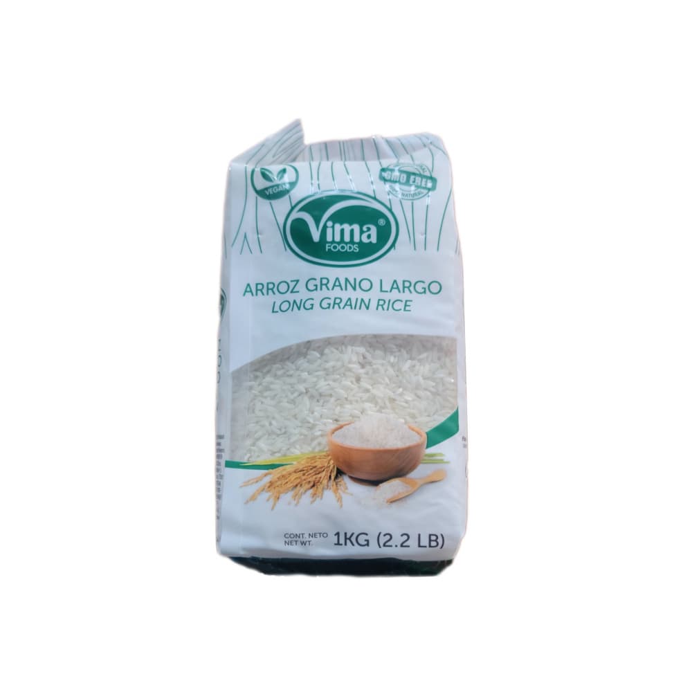 Arroz grano largo Vima Foods (1 kg / 2.2 lb) - Imagen 1