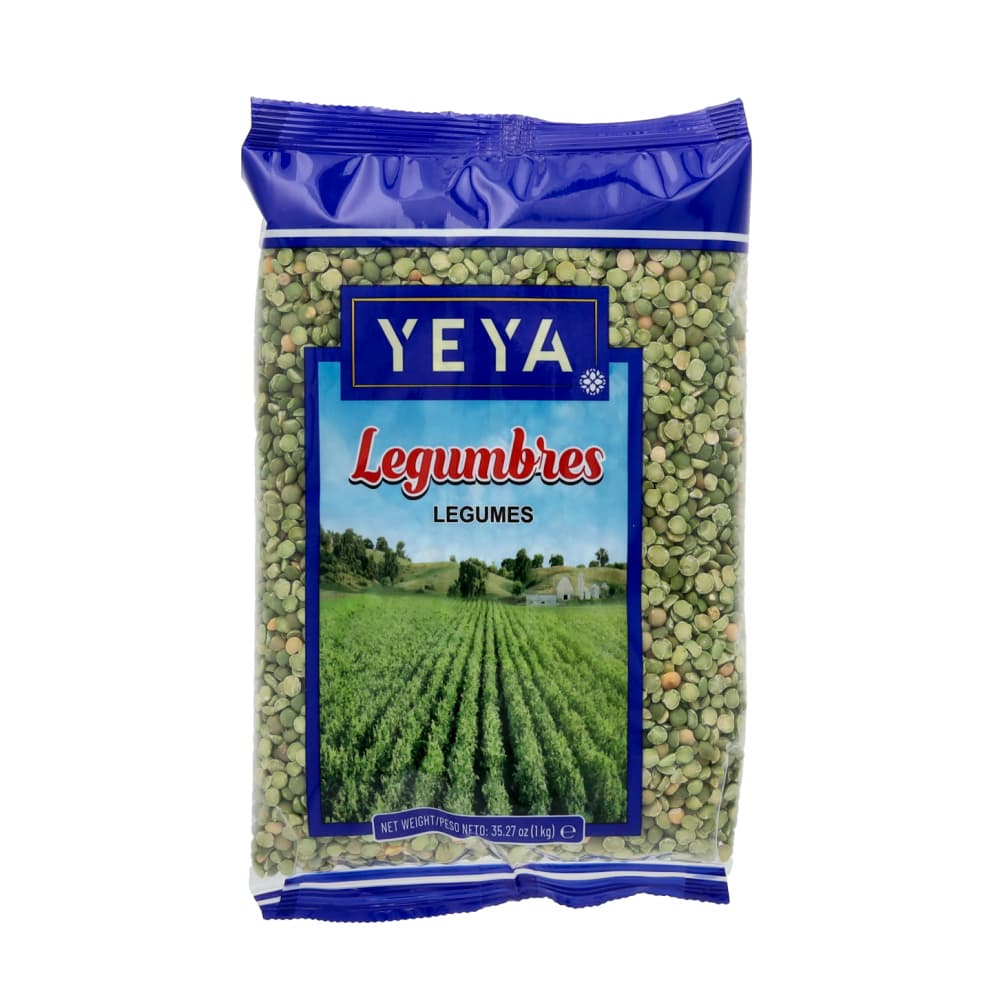 Chícharos verdes grano partido YEYA (1 kg / 2.2 lb) - Imagen 1