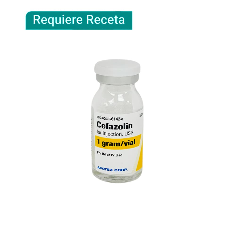 Cefazolin 1 bbo Apotex Corp (1 g) - Imagen 1