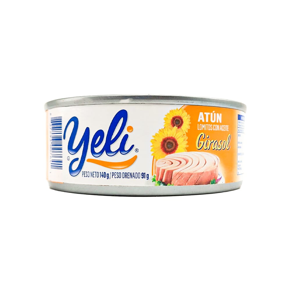 Atún lomitos con aceite de girasol Yeli (140 g / 4.94 oz) - Imagen 1