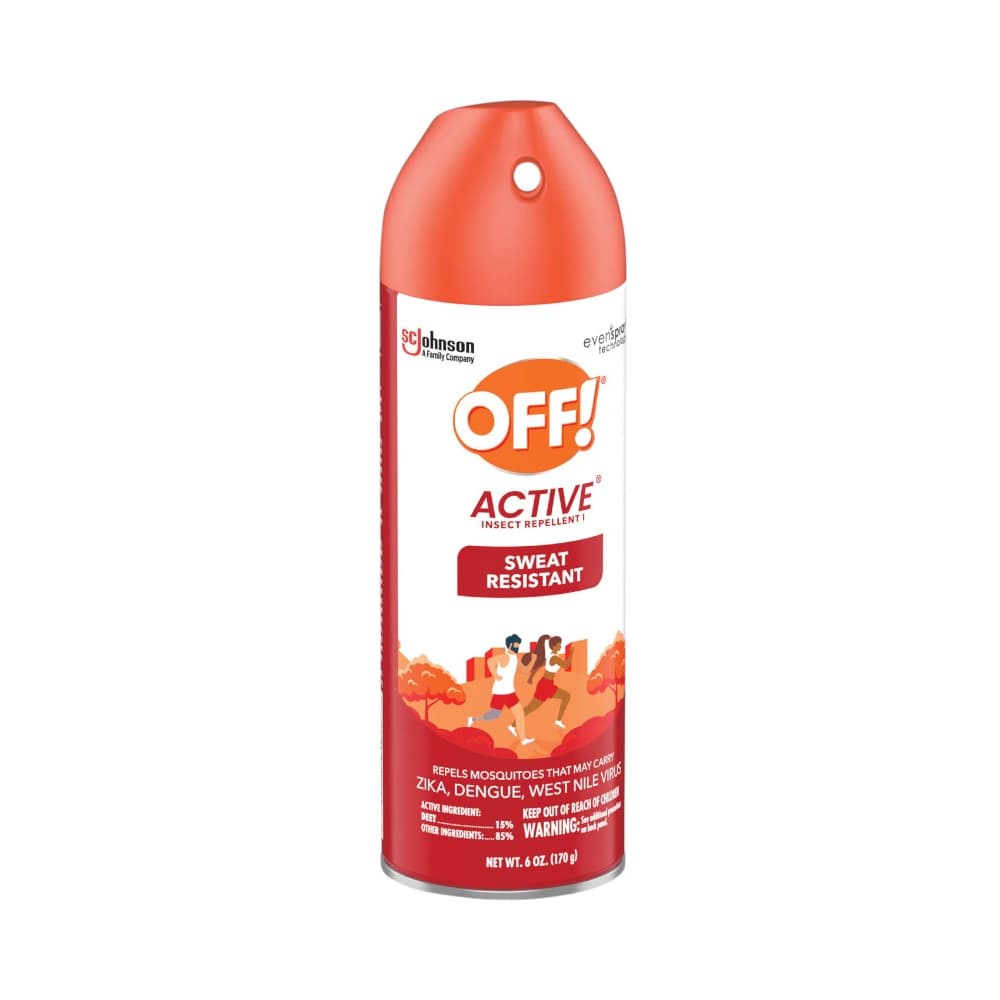 Repelente de insectos en aerosol Off! Active (170 g / 6 oz) - Imagen 1