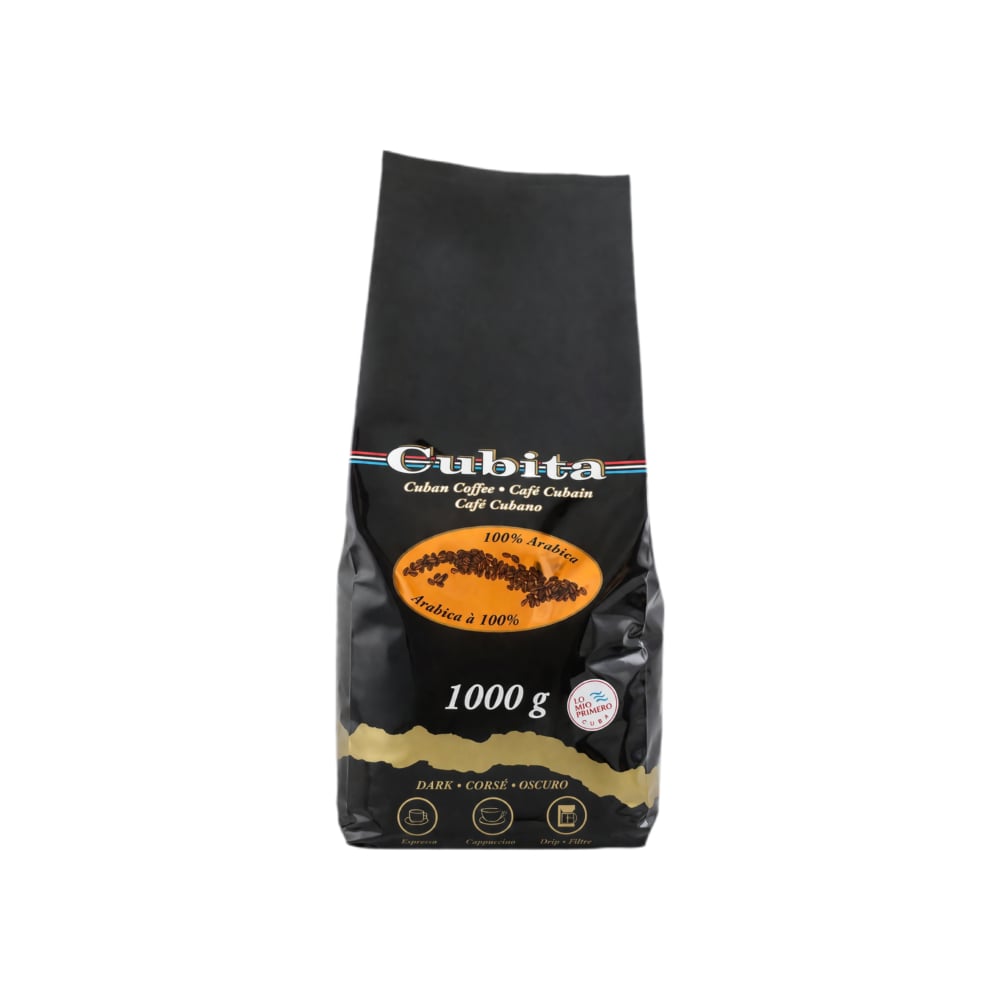 Café molido tueste oscuro Cubita (1 kg / 2.2 lb) - Imagen 1