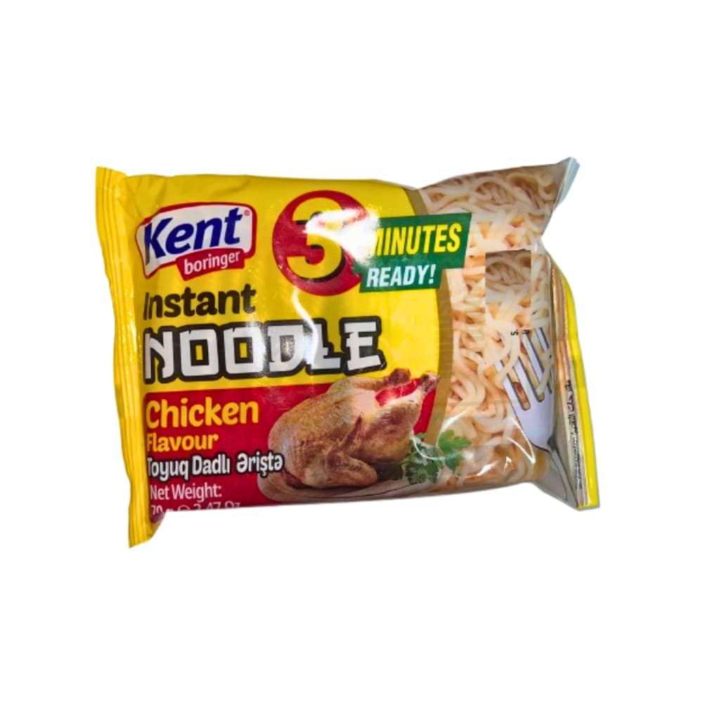 Fideos con sabor a pollo Kent boringer (70 g / 2.47 oz) - Imagen 1